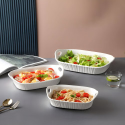 Pyrex Rectangular Dish Set - 3 Pcs